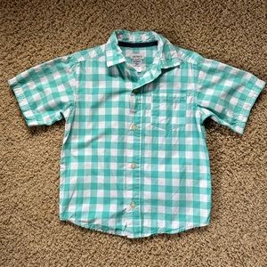 Carter’s Boys Short Sleeve Button Down Shirt